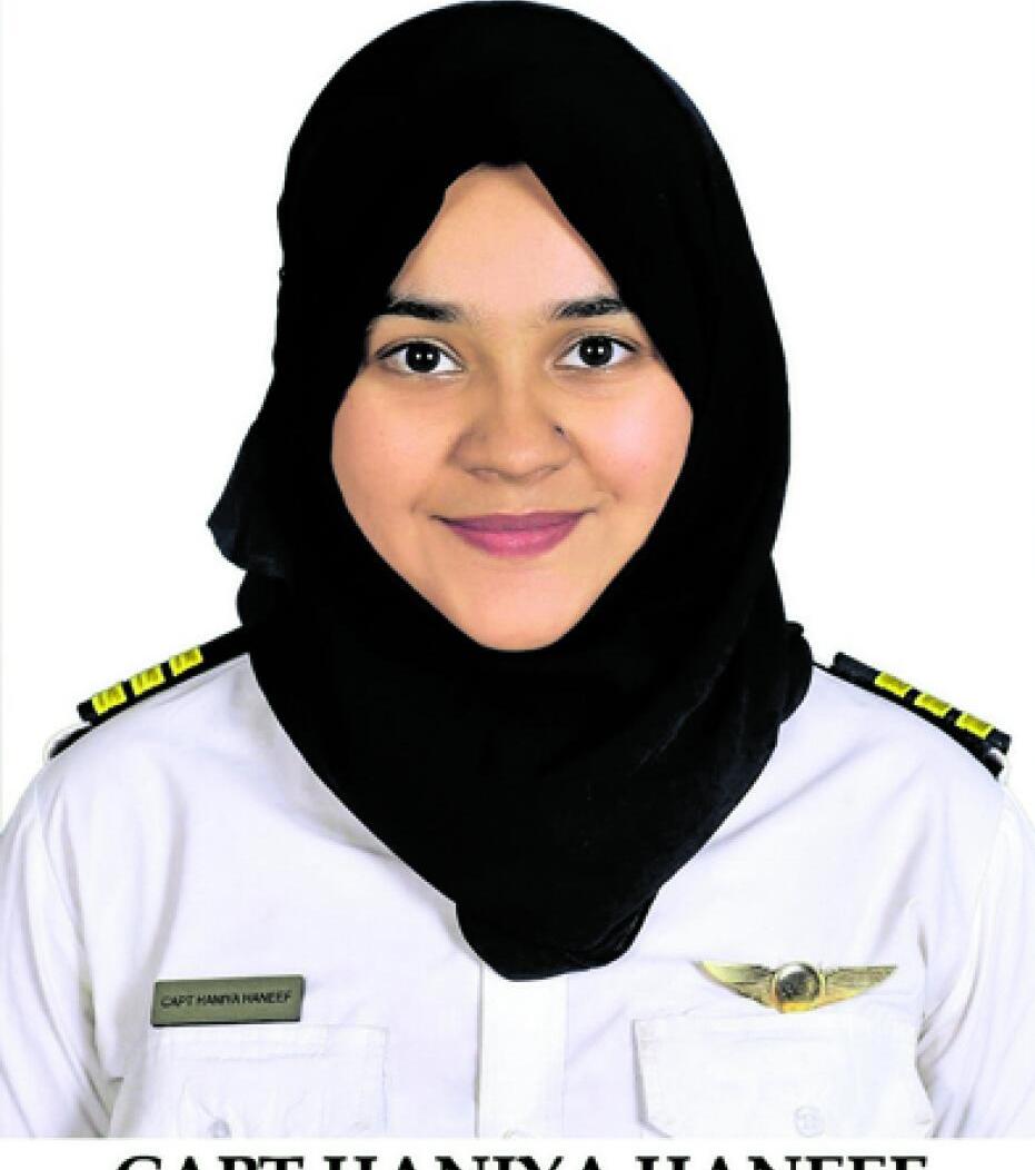 Haniya Haneef Becomes First Woman from Coastal Muslim Community to Qualify as Commercial Pilot