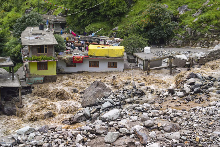 Over 20 dead as rains trigger landslides and flooding in Northern India