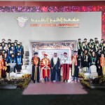 Sheikh Ammar Bin Humaid Al Nuaimi attends GMU graduation; 561 students honored