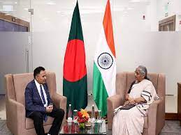 Sitharaman meets Bangladeshi counterpart on sidelines of G20 meet, discuss bilateral issues