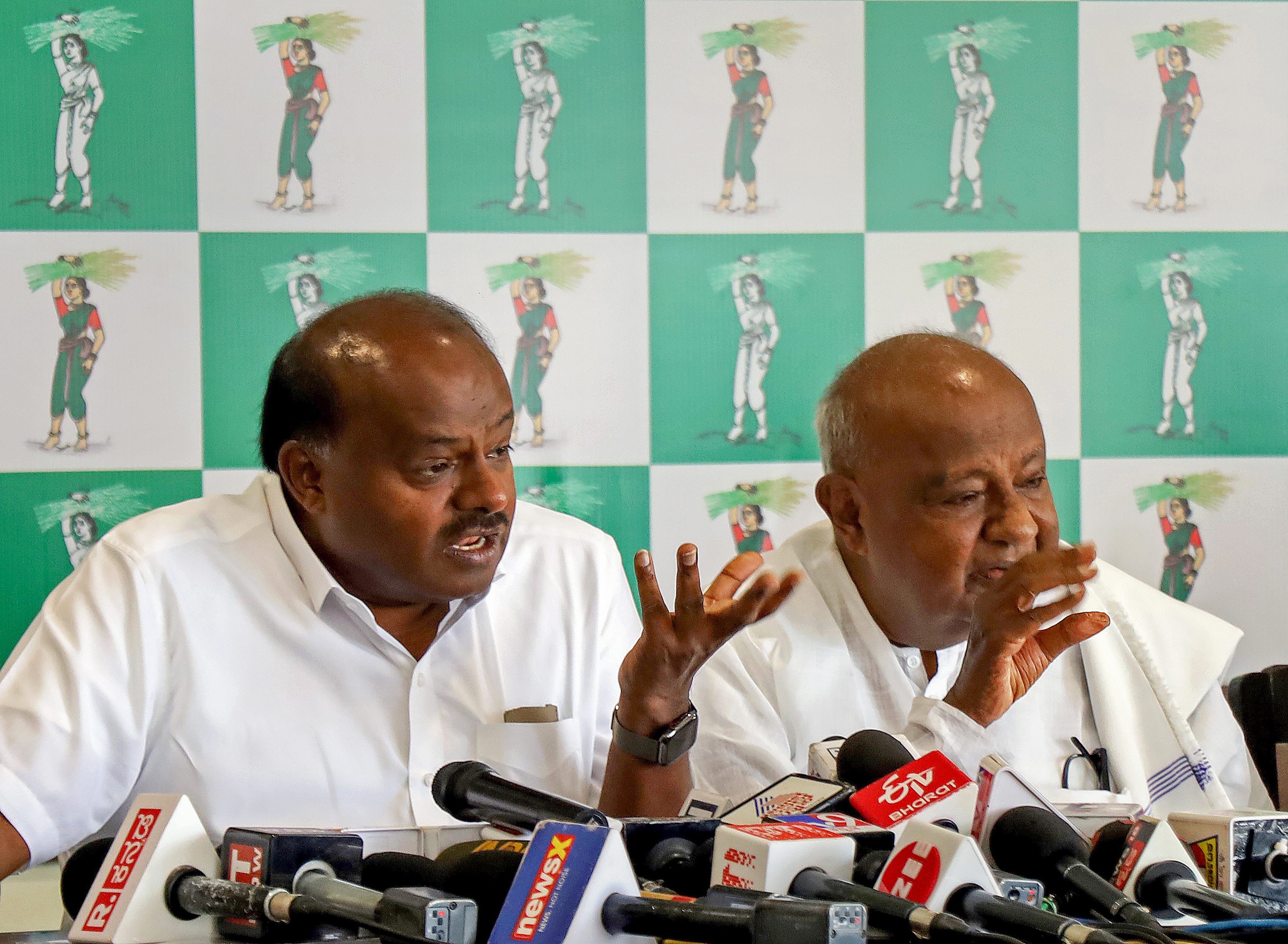 Deve Gowda defends party’s alliance with BJP, says it is to save his party