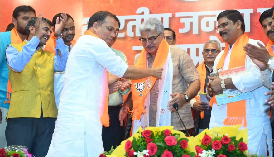 Former MP High Court Judge Rohit Arya Joins BJP