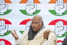 Some Congress leaders ‘running towards’ BJP as they fear ED and Modi, says party chief Kharge