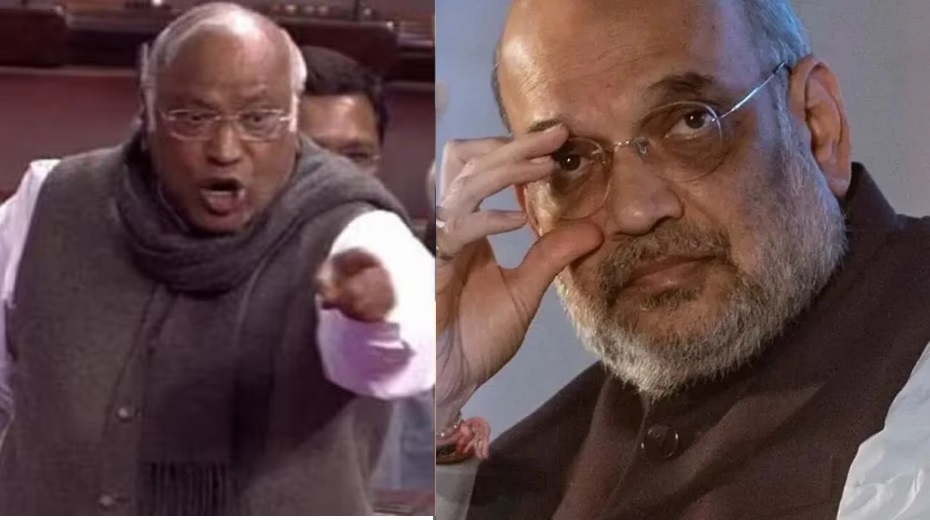 Mallikarjun Kharge questions Shah on security Breach in Parliament; simultaneously provides TV interview