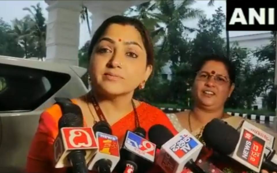 Washroom video row: NCW member Khushbu arrives in Udupi for enquiry