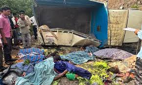 18 killed as mini goods vehicle plunges into valley in Chhattisgarh's Kabirdham