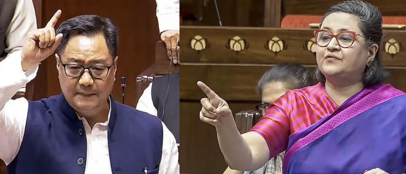 TMC MP Sagarika Ghose moves privilege motion against Kiren Rijiju over ‘derogatory’ remarks