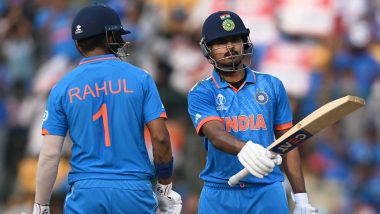 CWC 2023: Shreyas Iyer, KL Rahul's record centuries help India post 410/4 against Netherlands