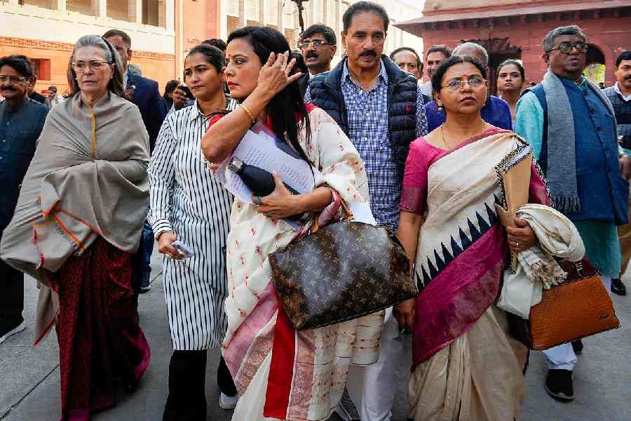 CBI conducts searches at premises of former TMC MP Mahua Moitra: Officials