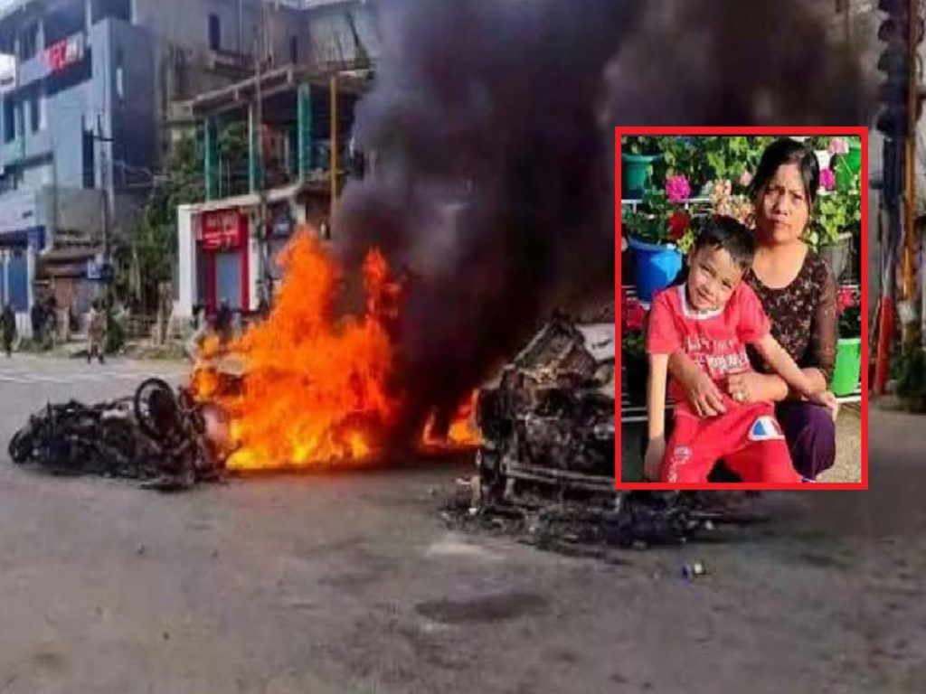 Manipur violence: Three including 7-year-old boy killed as mob sets ambulance on fire