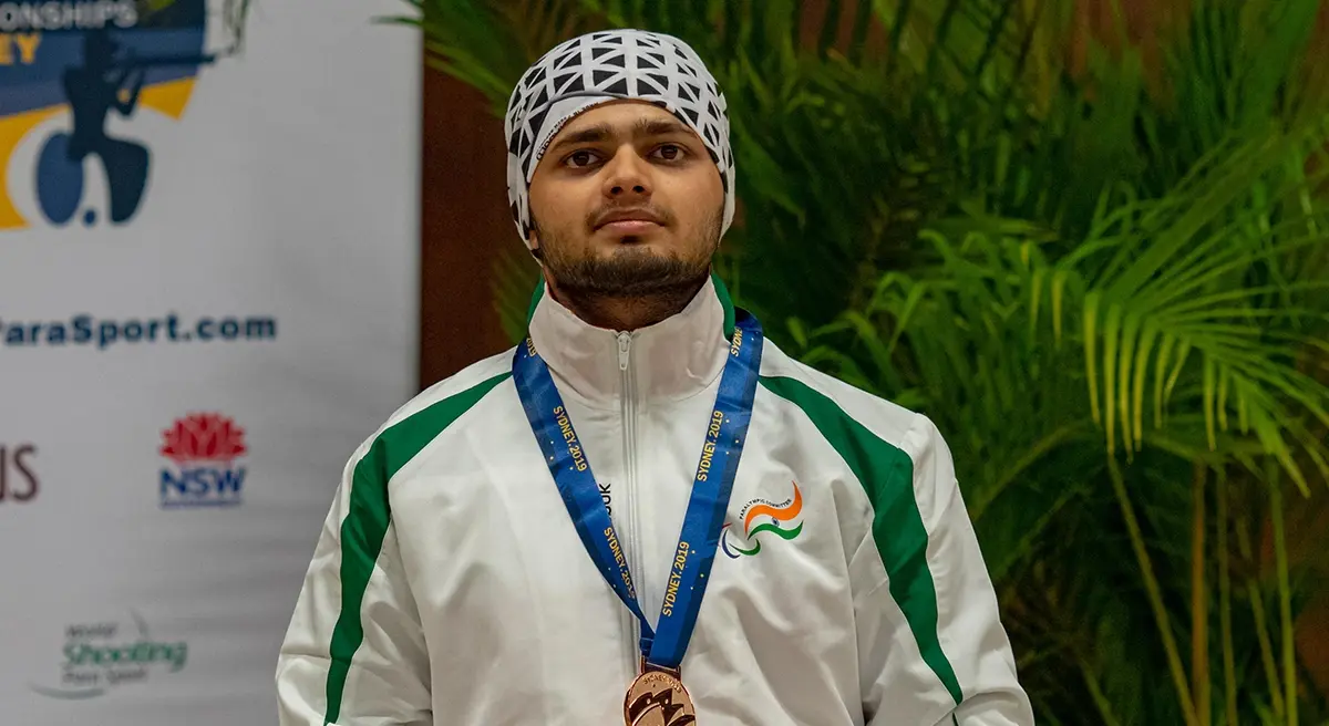 Manish Narwal Wins Silver in Air Pistol Event at Paris Paralympics