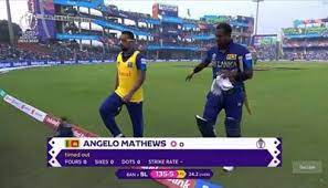 World Cup: Sri Lanka's Angelo Mathews becomes first international cricketer to be timed out