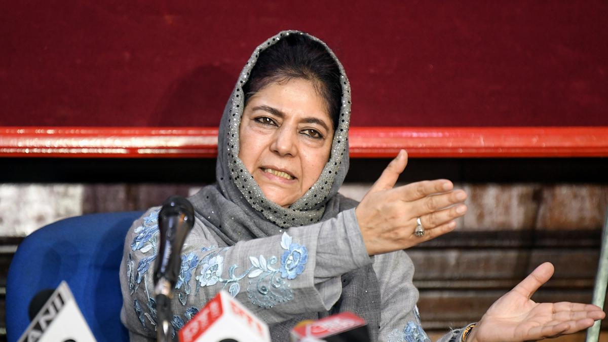 Won't contest assembly elections till Article 370 is restored: Mehbooba