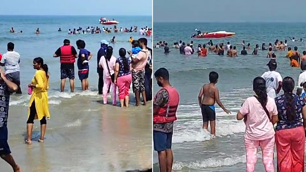 Bhatkal: Tragedy Strikes as Two Tourists Drown in Murdeshwar Beach