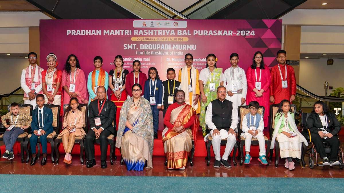 Prez confers Bal Puraskars, urges children to take up sports for mental, physical wellbeing