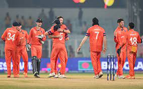 Netherlands stun Bangladesh by 87 runs, knock Asian side out of CWC