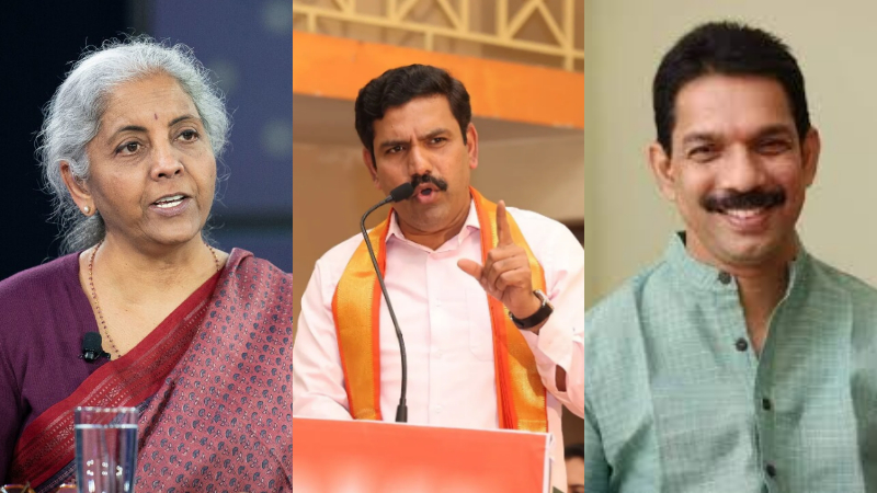 FIR filed against Nirmala, Vijayendra, and Kateel over alleged misuse of electoral bonds