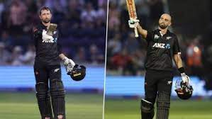 Conway, Mitchell centuries help NZ register thumping 8 wicket win over England in 1st ODI