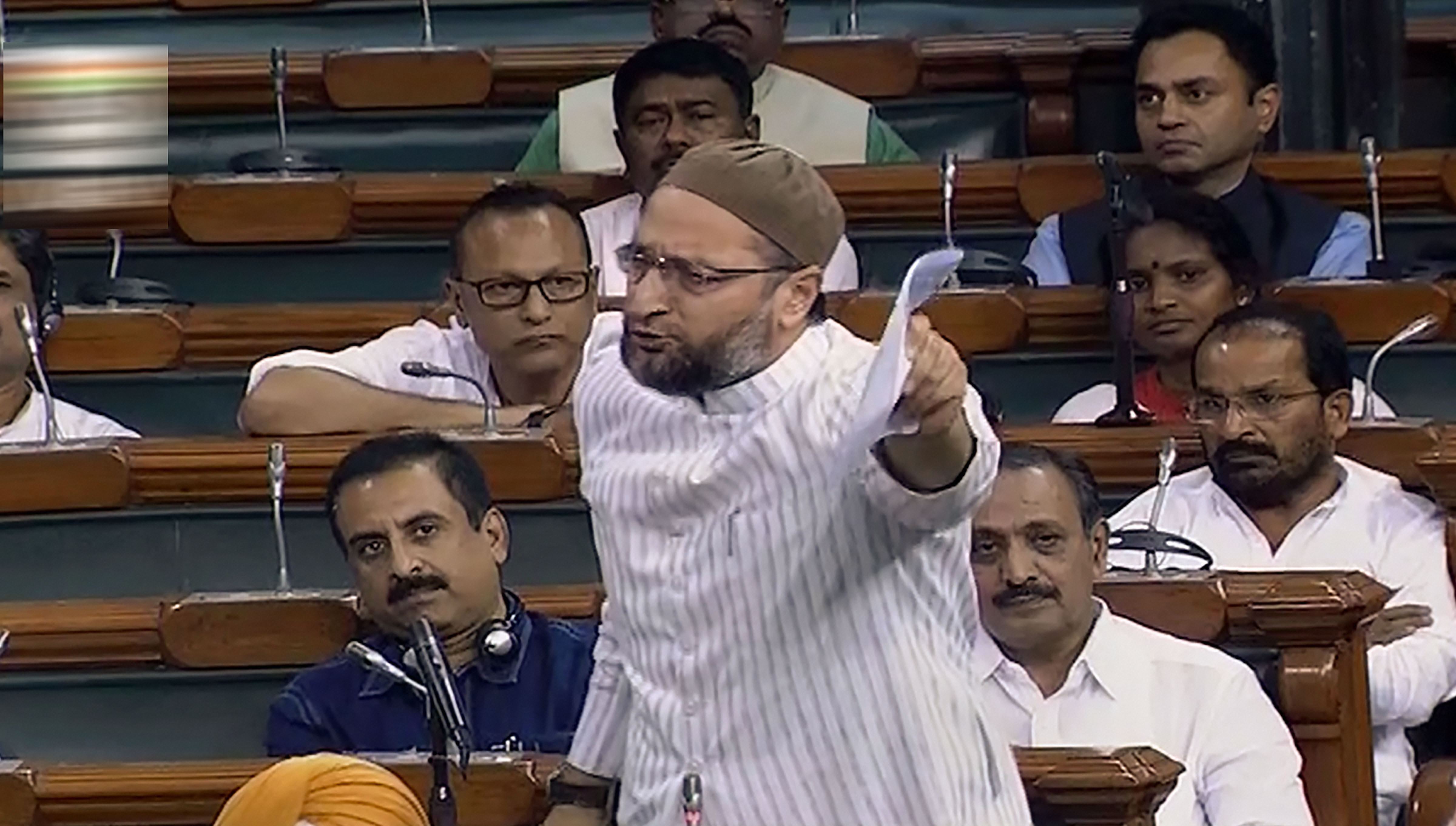 Owaisi terms amendments to RBD Act as 'backdoor NRC', likens govt to 'Jhaanku Uncle'