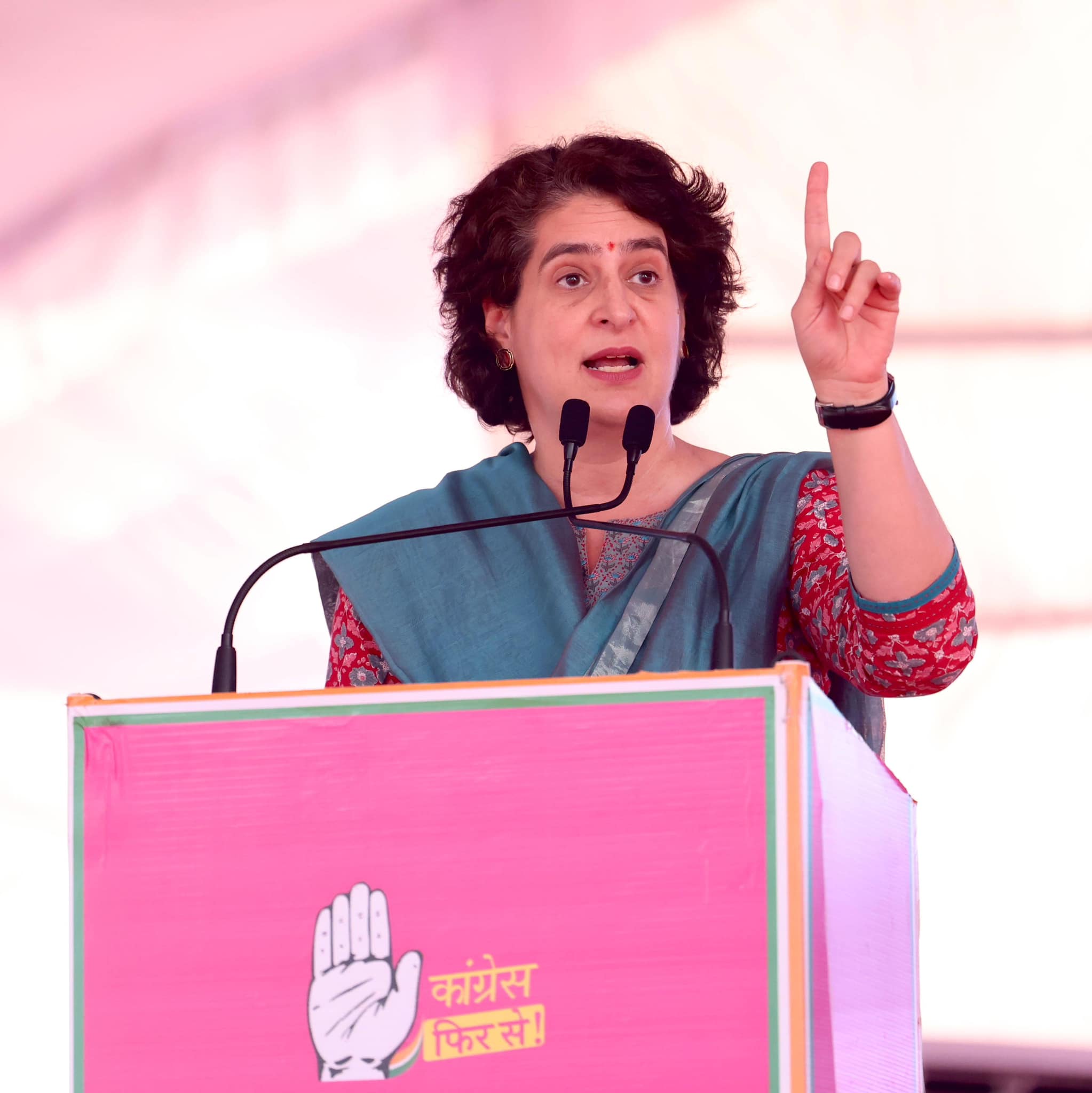 Those who invoke religion, caste during elections can’t ask for votes on basis of work: Priyanka Gandhi in Rajasthan