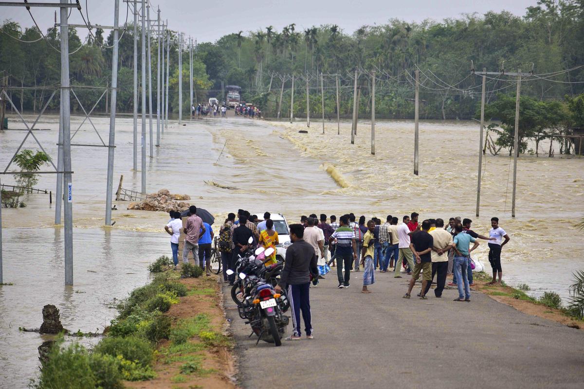 Assam floods: Six lakh people affected in 10 districts