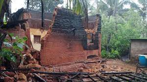 Udupi: Heavy Rain Leaves 30 Houses and Cattle Sheds Damaged