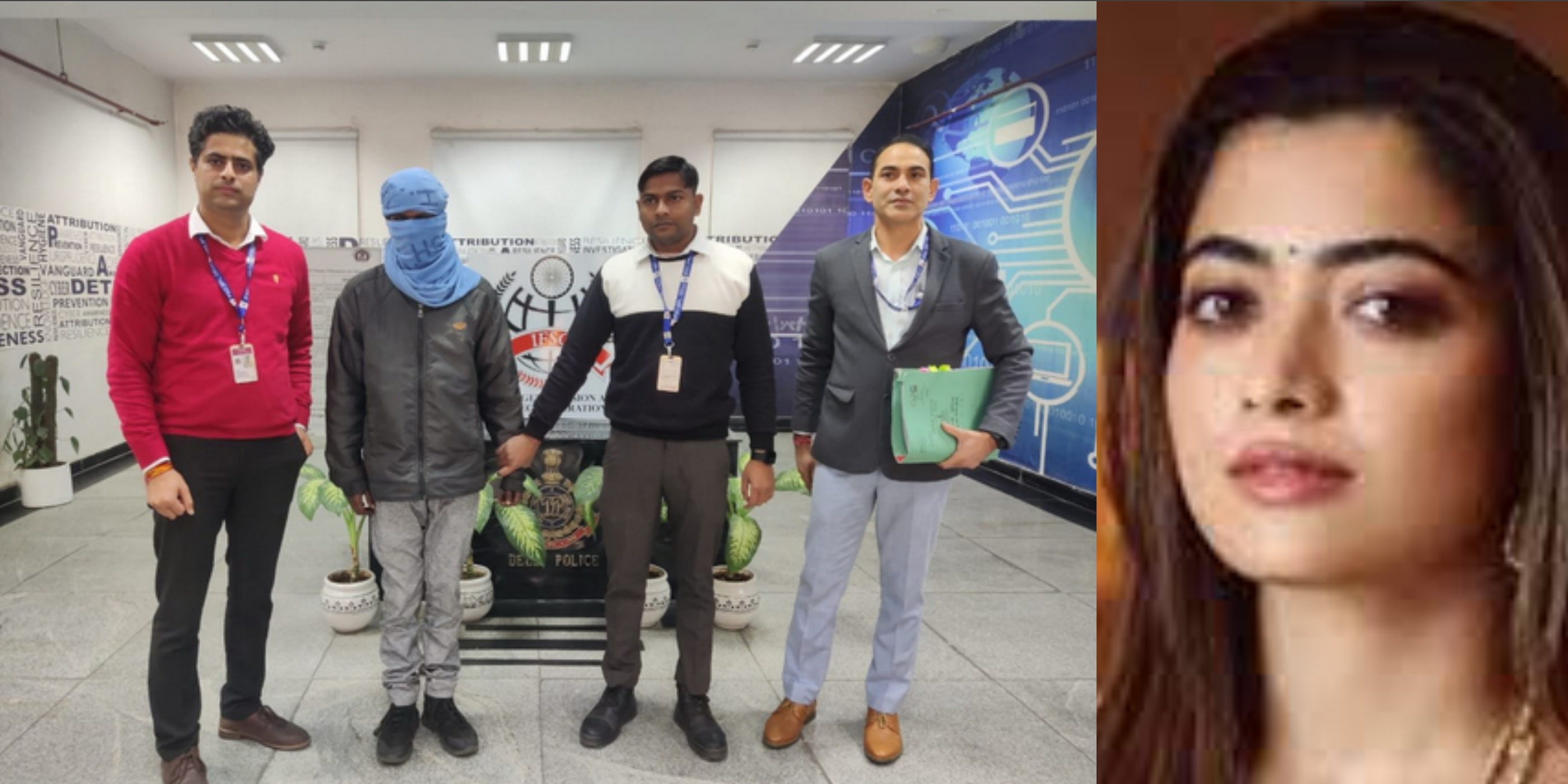 Delhi Police arrests man who made actor Rashmika Mandanna’s deepfake video