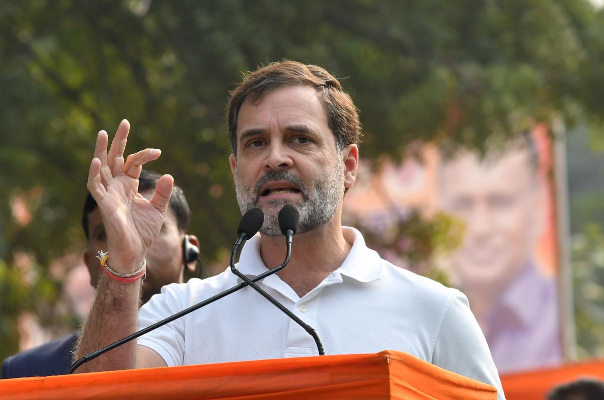 India’s economy growing but wealth not getting distributed: Rahul Gandhi