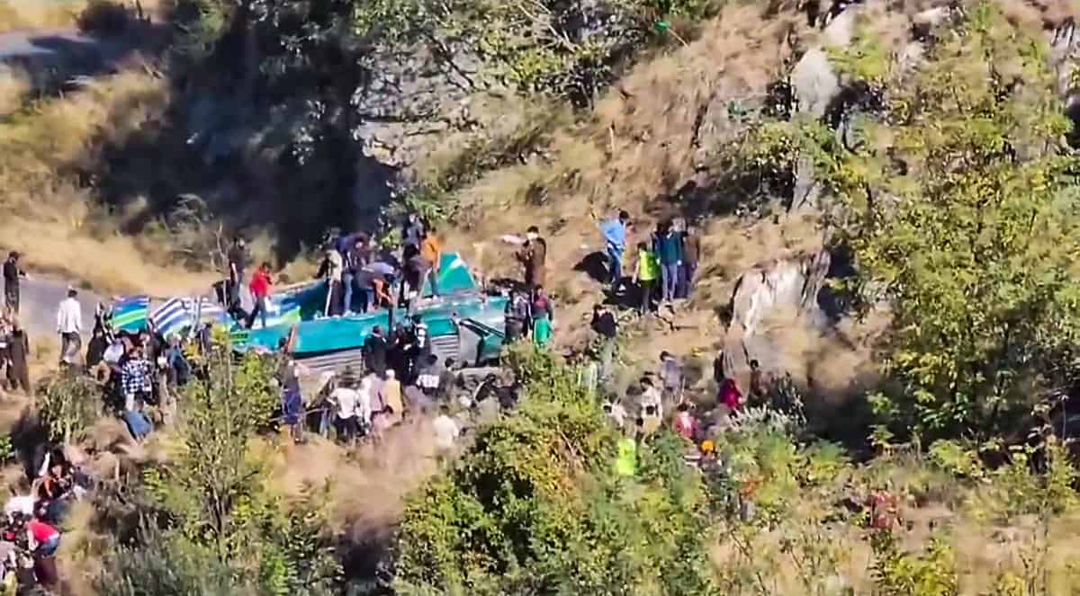 36 killed, 19 hurt as bus falls into gorge in J&amp;K's Doda: Officials