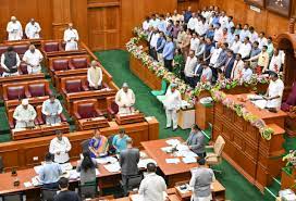 Ruckus in Karnataka assembly over CM’s statement on budget allocation for minorities outside House