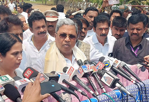 BJP has faith in dictatorship, not in Constitution, alleges Karnataka CM Siddaramaiah