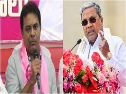 Siddaramaiah, KT Rama Rao's Fierce Exchange Over Telangana Poll Promises