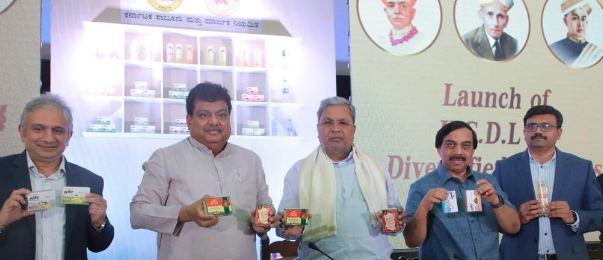 CM Siddaramaiah rolls out 21 new products of Mysore Sandal brand