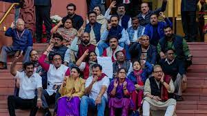 78 Opposition MPs suspended from Parliament in unprecedented action, Congress attacks with 'Oppn-less' Parliament jibe