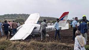 Training aircraft makes emergency landing in Karnataka’s Belagavi, pilots sustain minor injuries