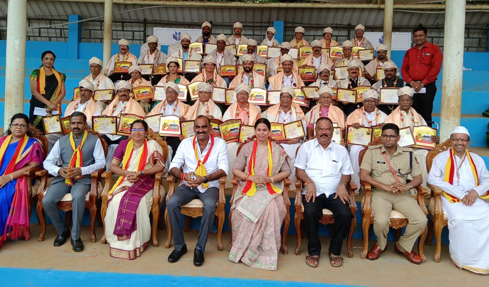 Udupi: 68th district-level Kannada Rajyotsava Day celebrated with grandeur