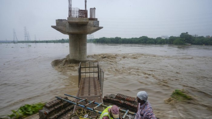 Raging Yamuna nears all-time record level in Delhi