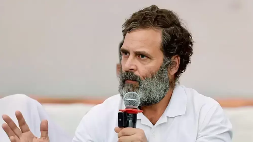 Rahul Gandhi Criticizes Union Government, Emphasizes True Development is Collective Progress