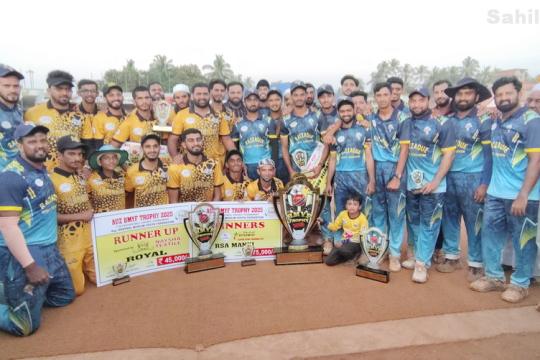 Manki RSA Clinches AUZ BMYF Trophy in Bhatkal, Defeats Royal in Final