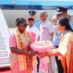 President Droupadi Murmu arrives in Bengaluru to inaugurate International women's conference