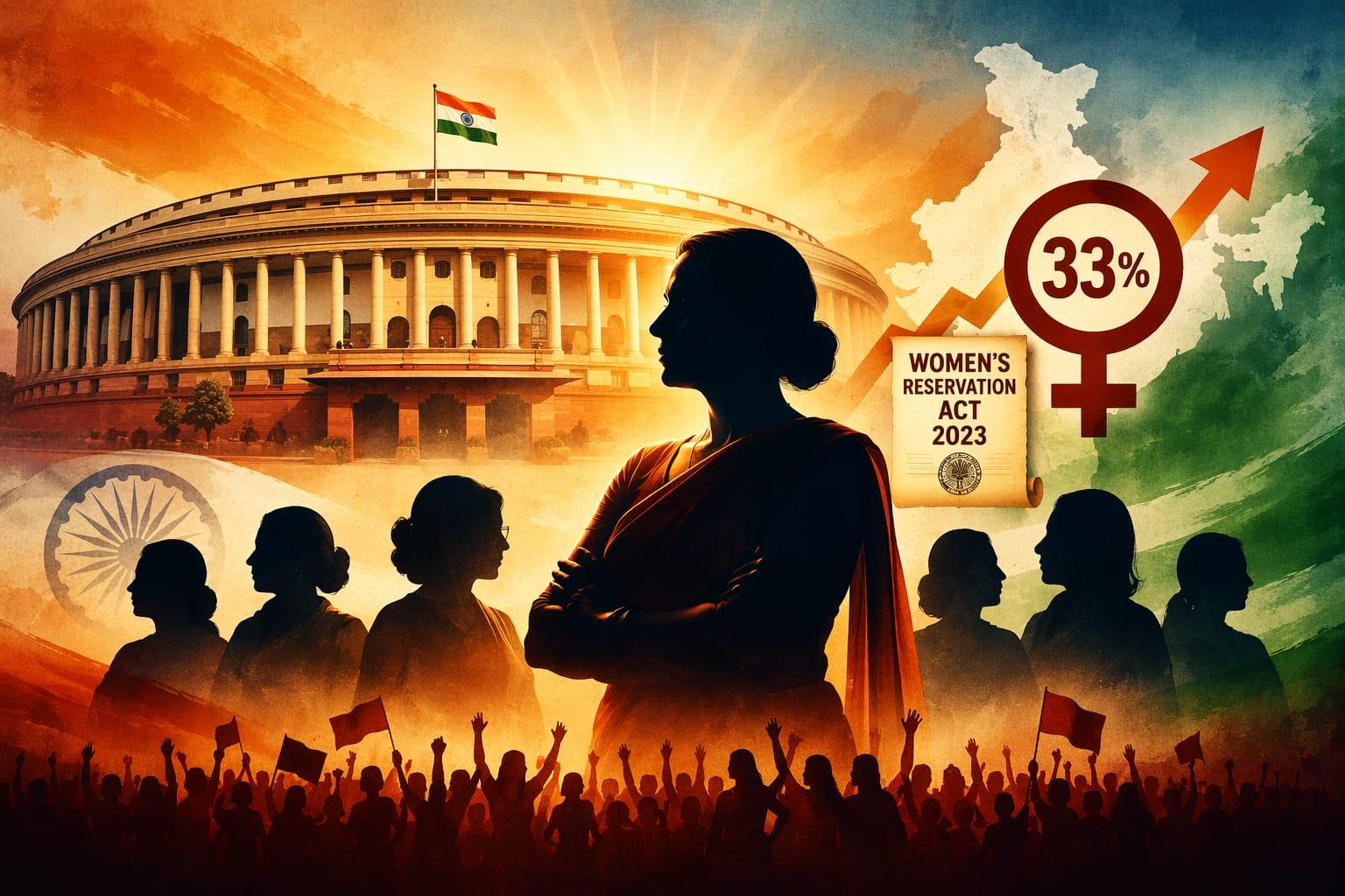 Women’s Reservation Law Intact; Lok Sabha Defeat Linked to Delimitation Amendment