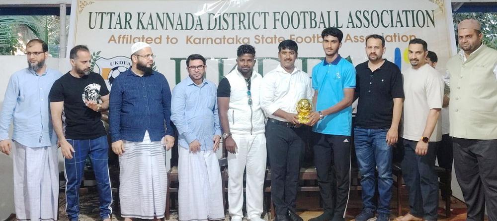 Bhatkal: Uttara Kannada football body holds first annual awards, honours national-level achievers