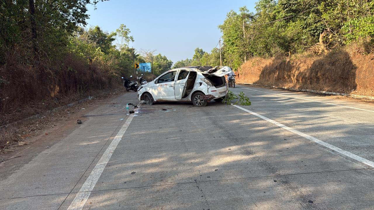 Bhatkal: Boy killed after car overturns near Sirsimakki