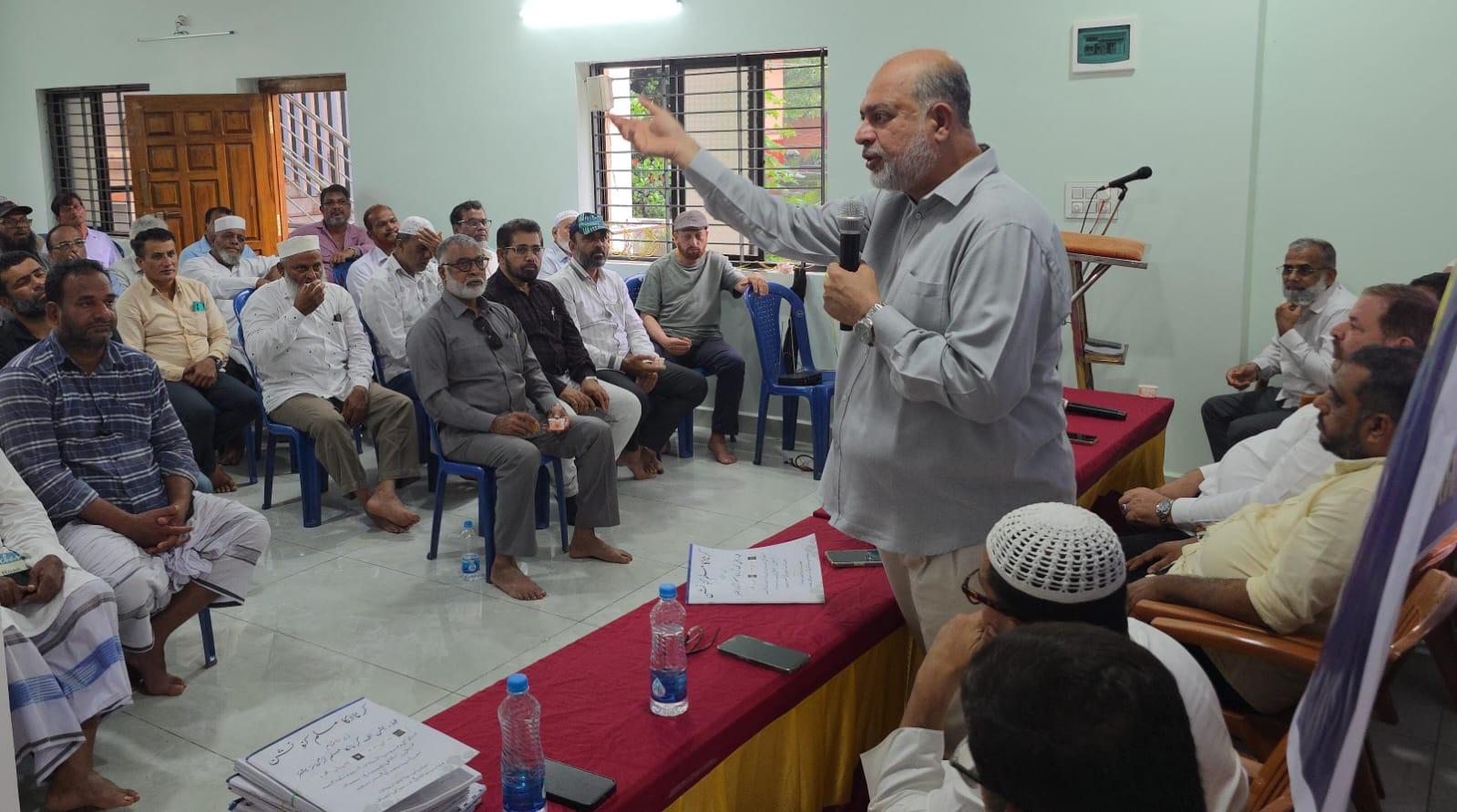 Karnataka Rajya Muslim Okkoota holds meetings in Kumta, Sirsi to strengthen Muslim unity