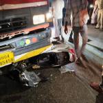 Scooter rider killed in container collision near Bhatkal; locals seek underpass, traffic signals