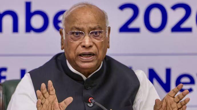 Kharge seeks ccrapping of polls held in past 2 years, calls for ballot papers in future elections