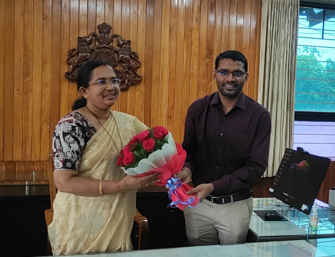 K. Vidyakumari Assumes Office as Udupi Deputy Commissioner