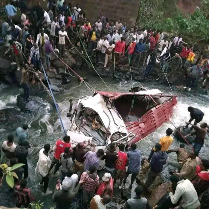 At least 66 killed as truck falls into river in southern Ethiopia