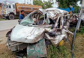 Eight of a family killed in UP road accident