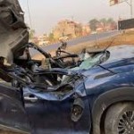 Six dead as car hits truck in UP’s Hapur